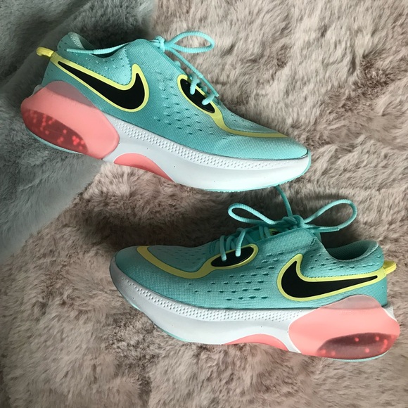 Nike joyride dual run gs blue yellow white sneakers - Main Image